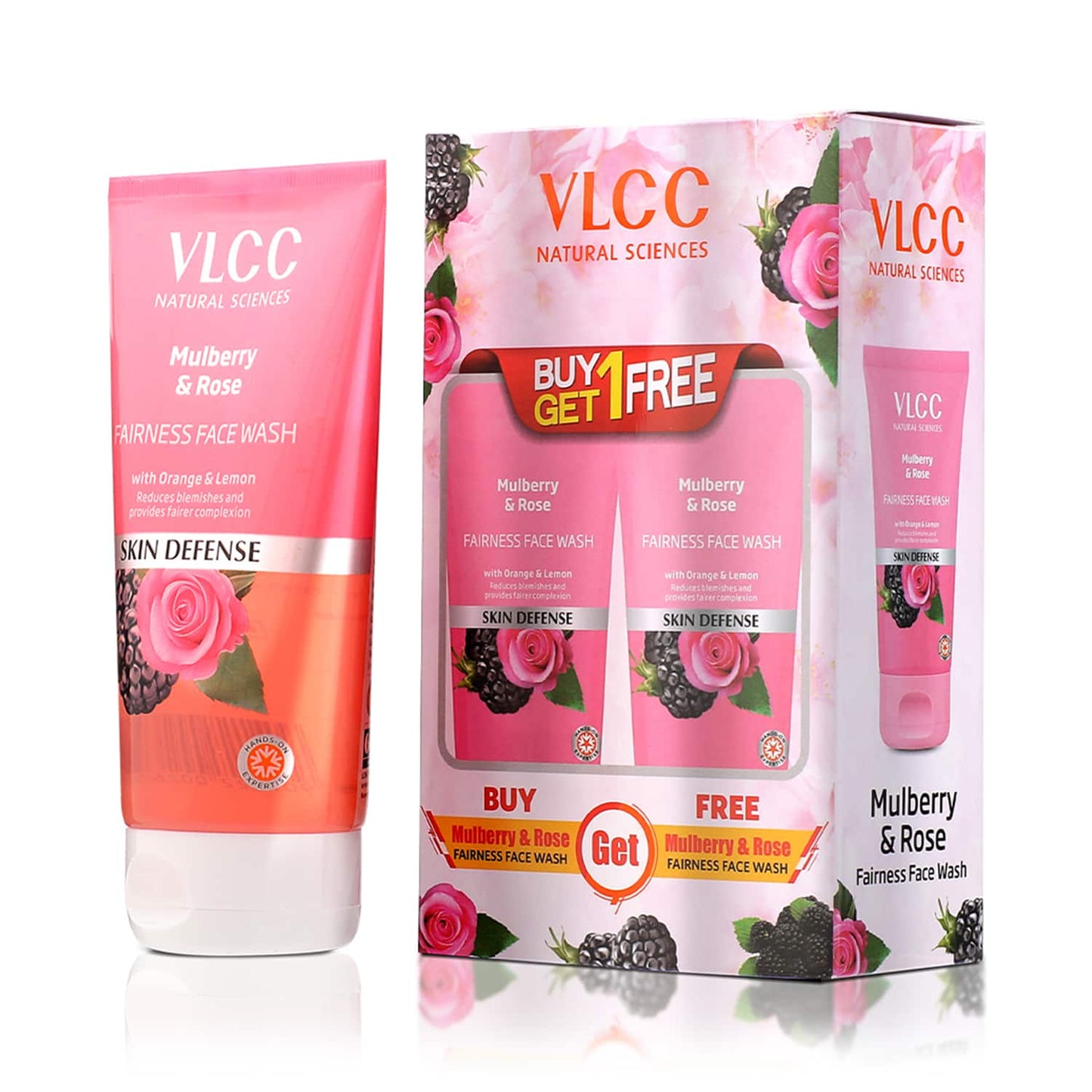 VLCC Mulberry & Rose Facewash B1G1 (150ml)