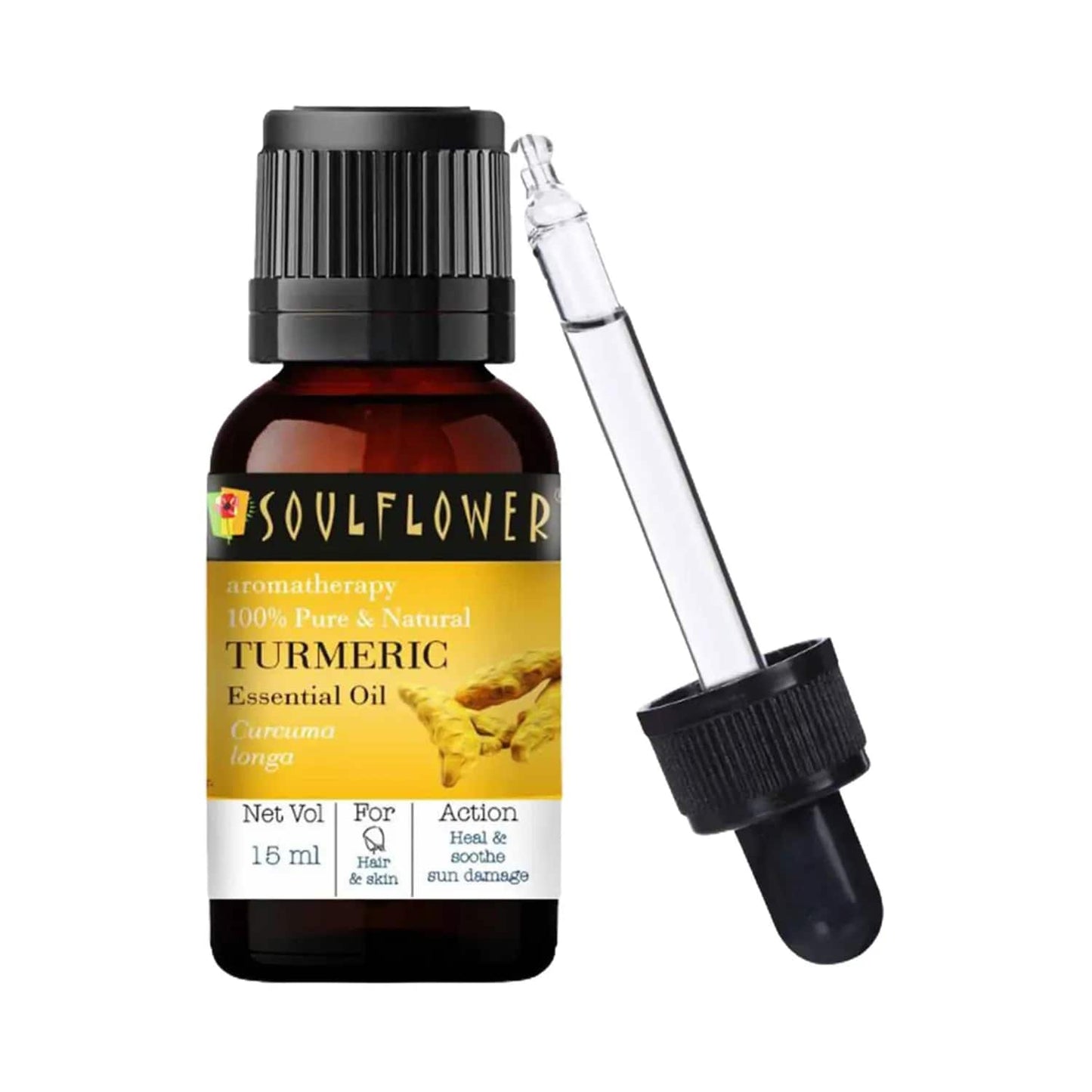 Soulflower Turmeric Essential Oil - (15ml)