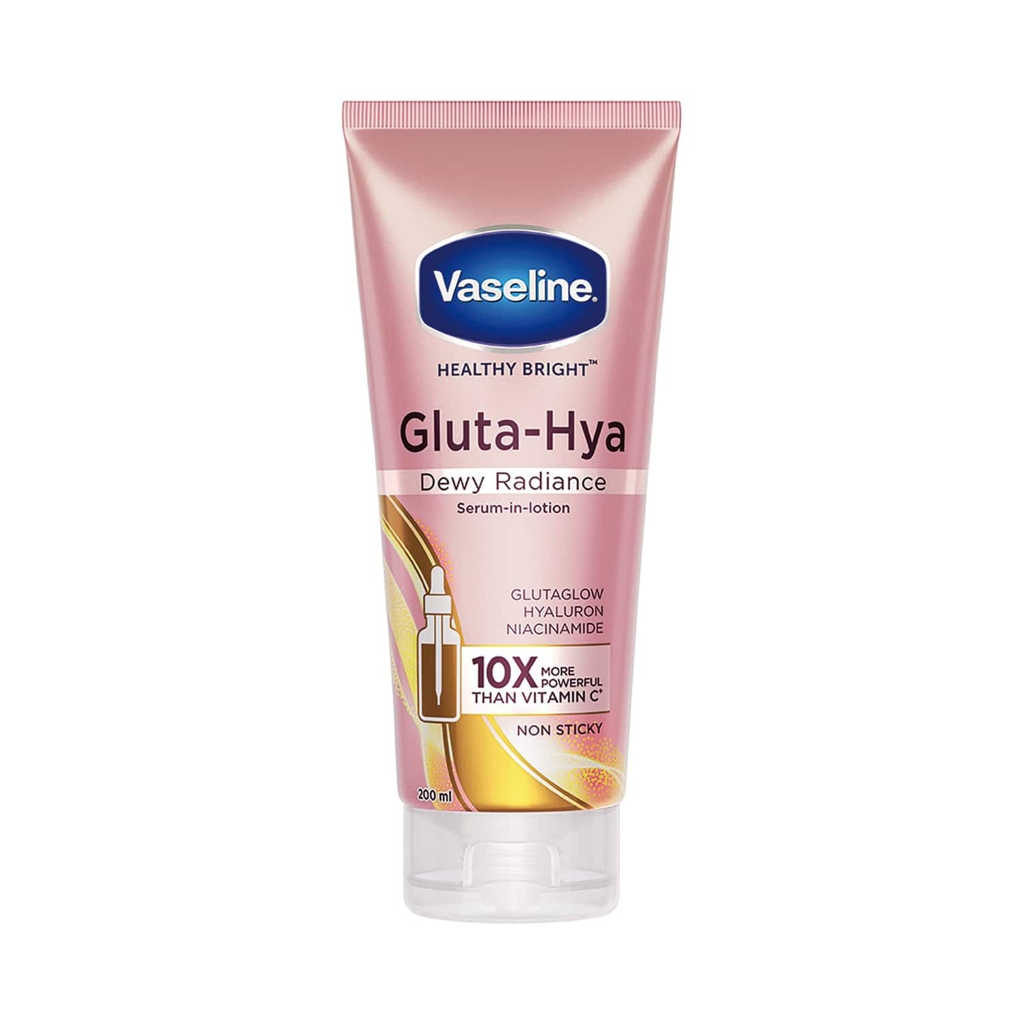 Vaseline Gluta-Hya Dewy Radiance Serum-In-Lotion Pack of 2 Combo