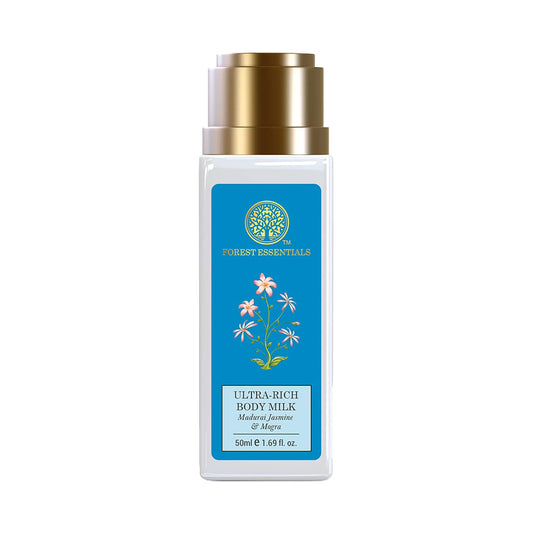 Forest Essentials Madurai Jasmine & Mogra Ultra-Rich Body Milk (50ml)