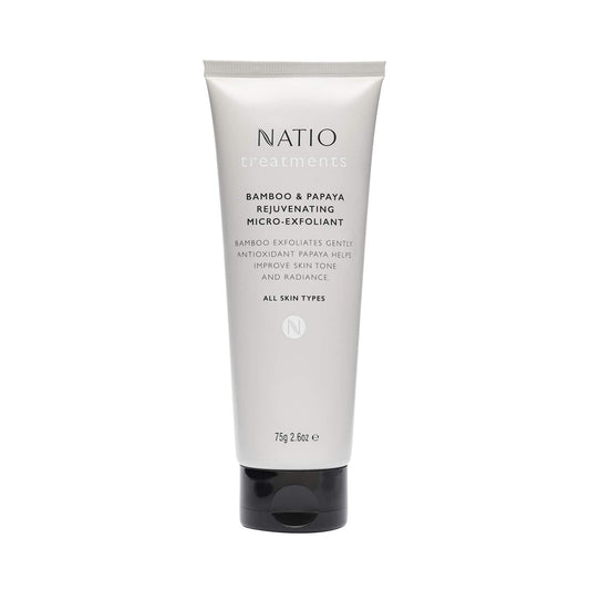 Natio Treatments Bamboo & Papaya Rejuvenating Micro Exfoliant (75g)