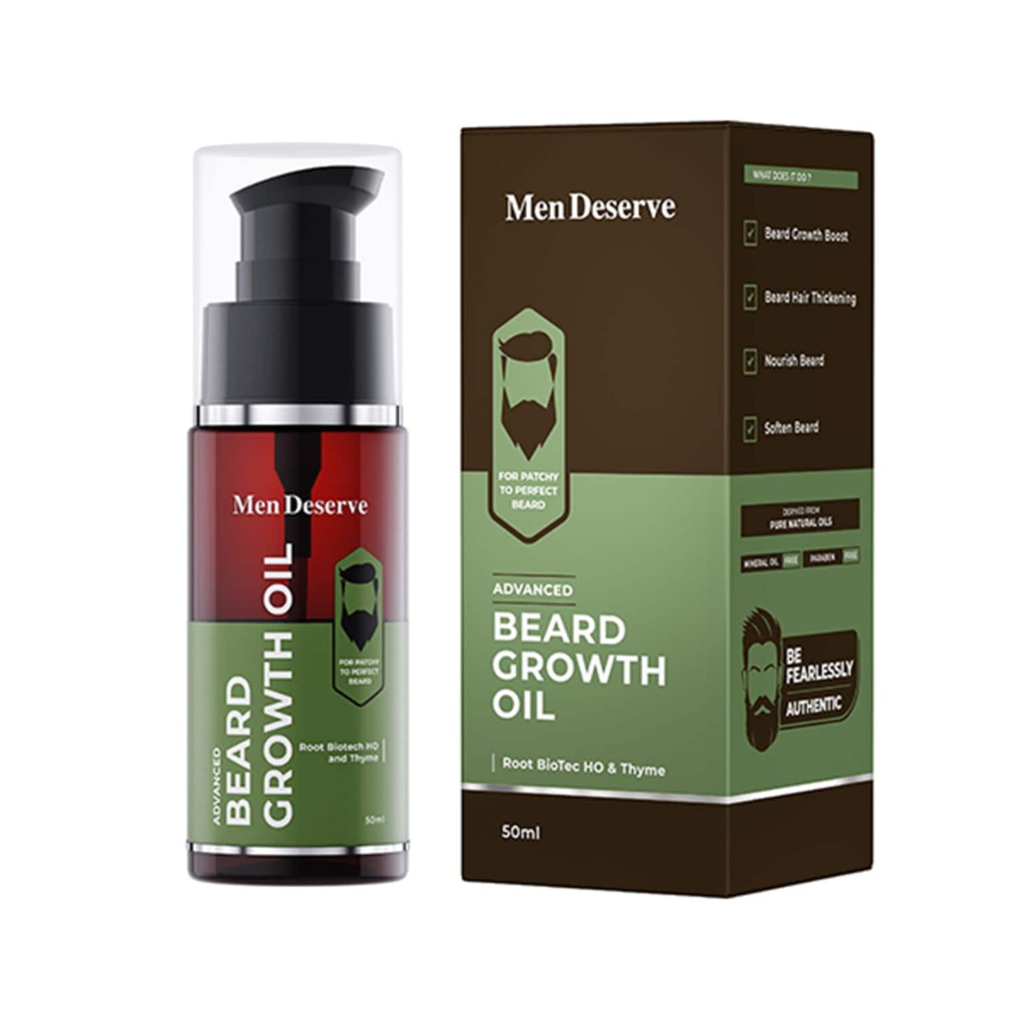 Men Deserve Advanced Beard Growth Oil (50ml)