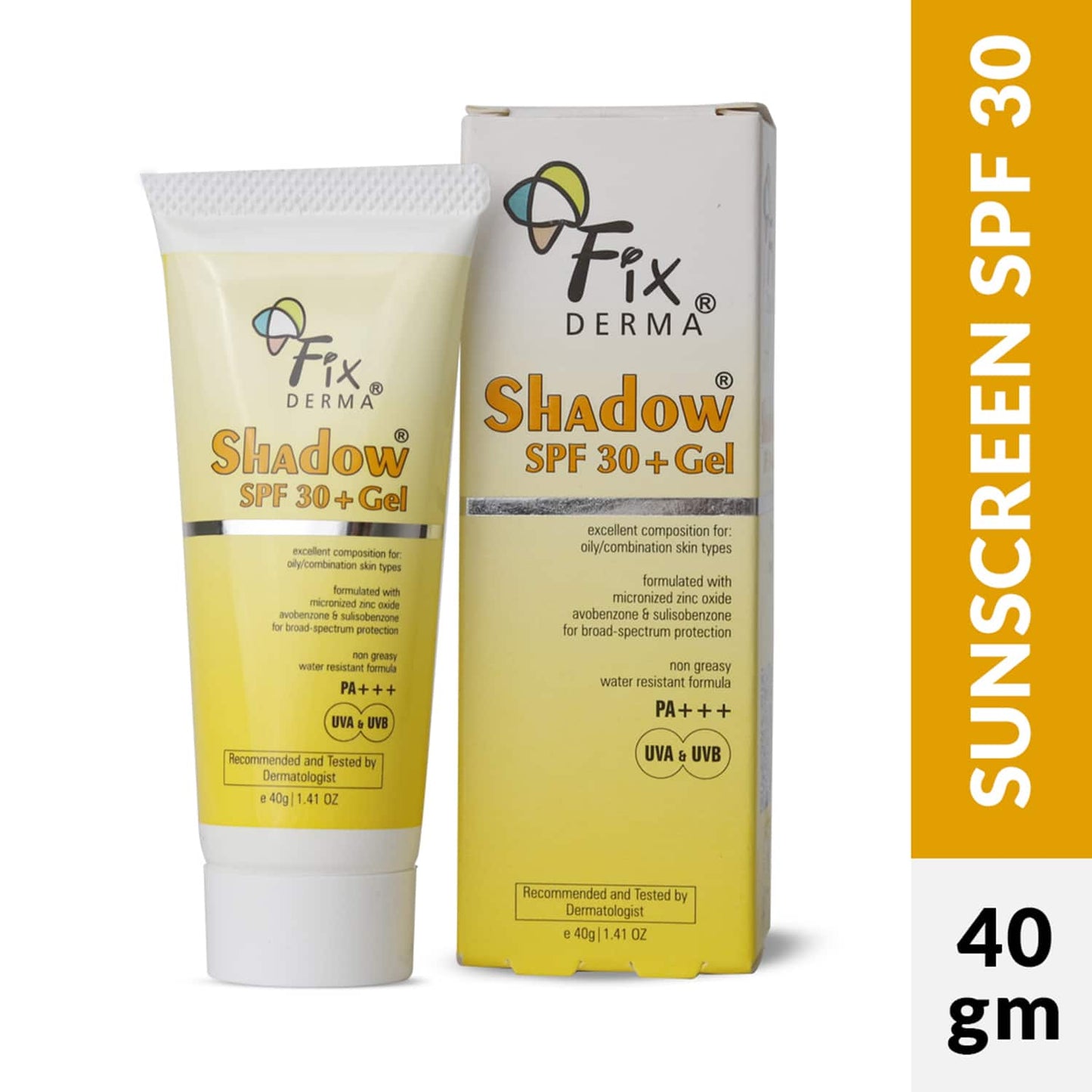 Fixderma Shadow SPF 30+ Gel (40g)