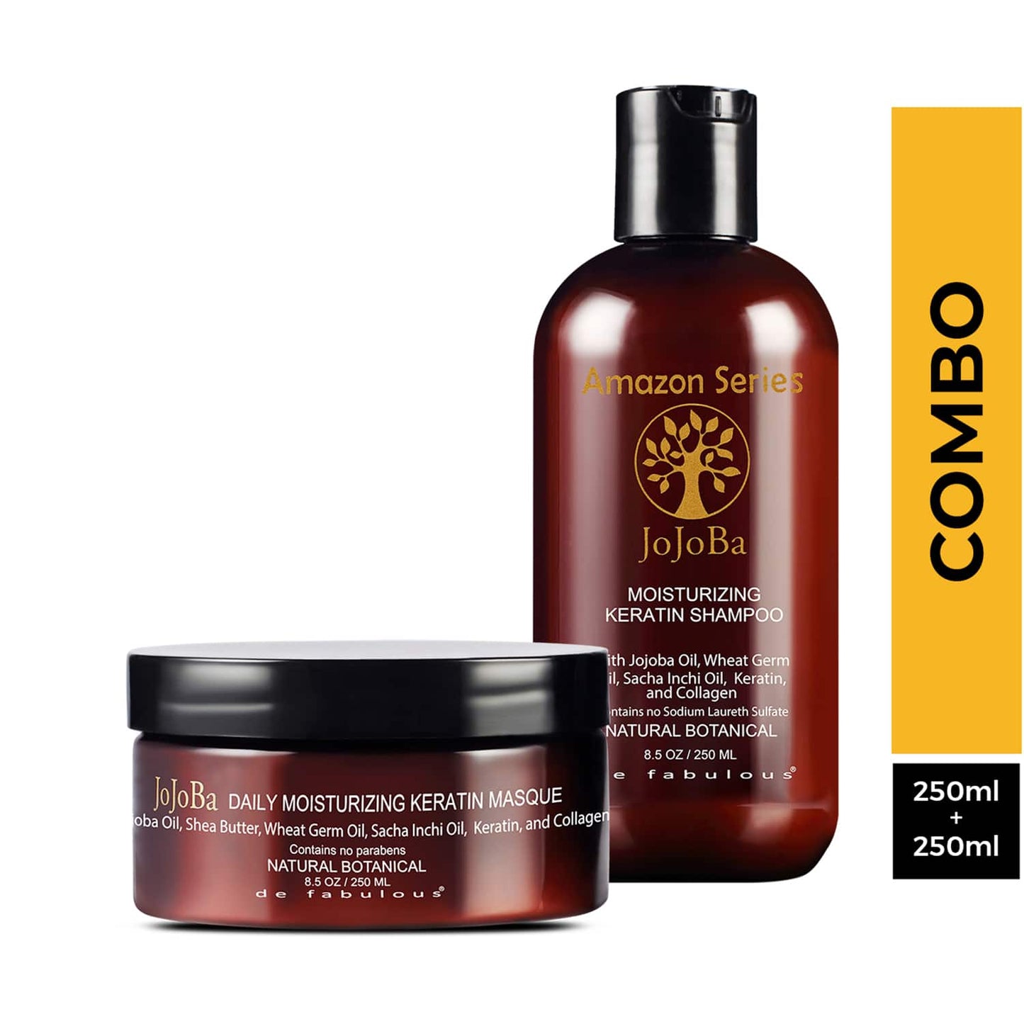 Amazon Series Jojoba Shampoo and Masque Combo