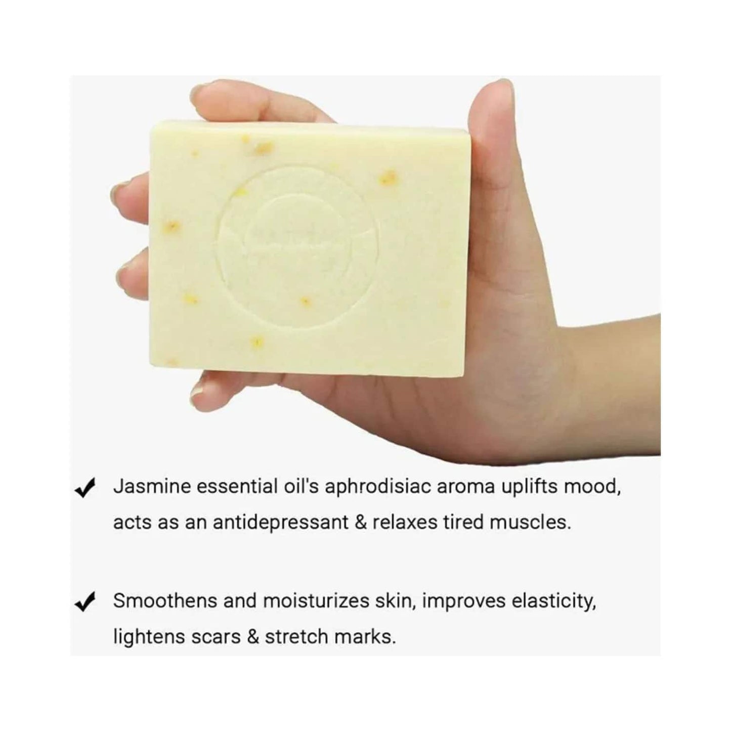 Soulflower Jasmine Night Soap - (150g)