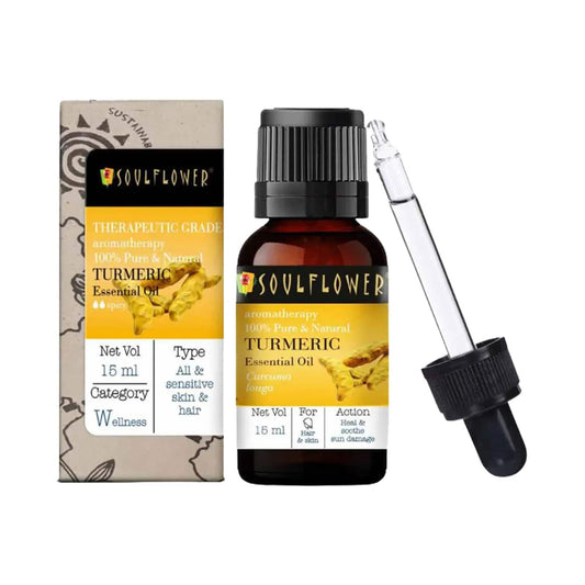 Soulflower Turmeric Essential Oil - (15ml)