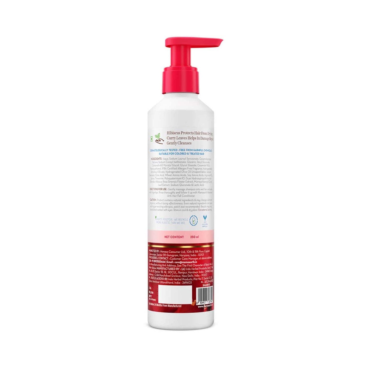 Mamaearth Hibiscus Damage Repair Shampoo (250 ml)