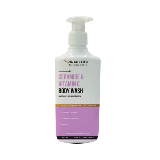 Dr. Sheth's Ceramide & Vitamin C Body Wash (250ml)