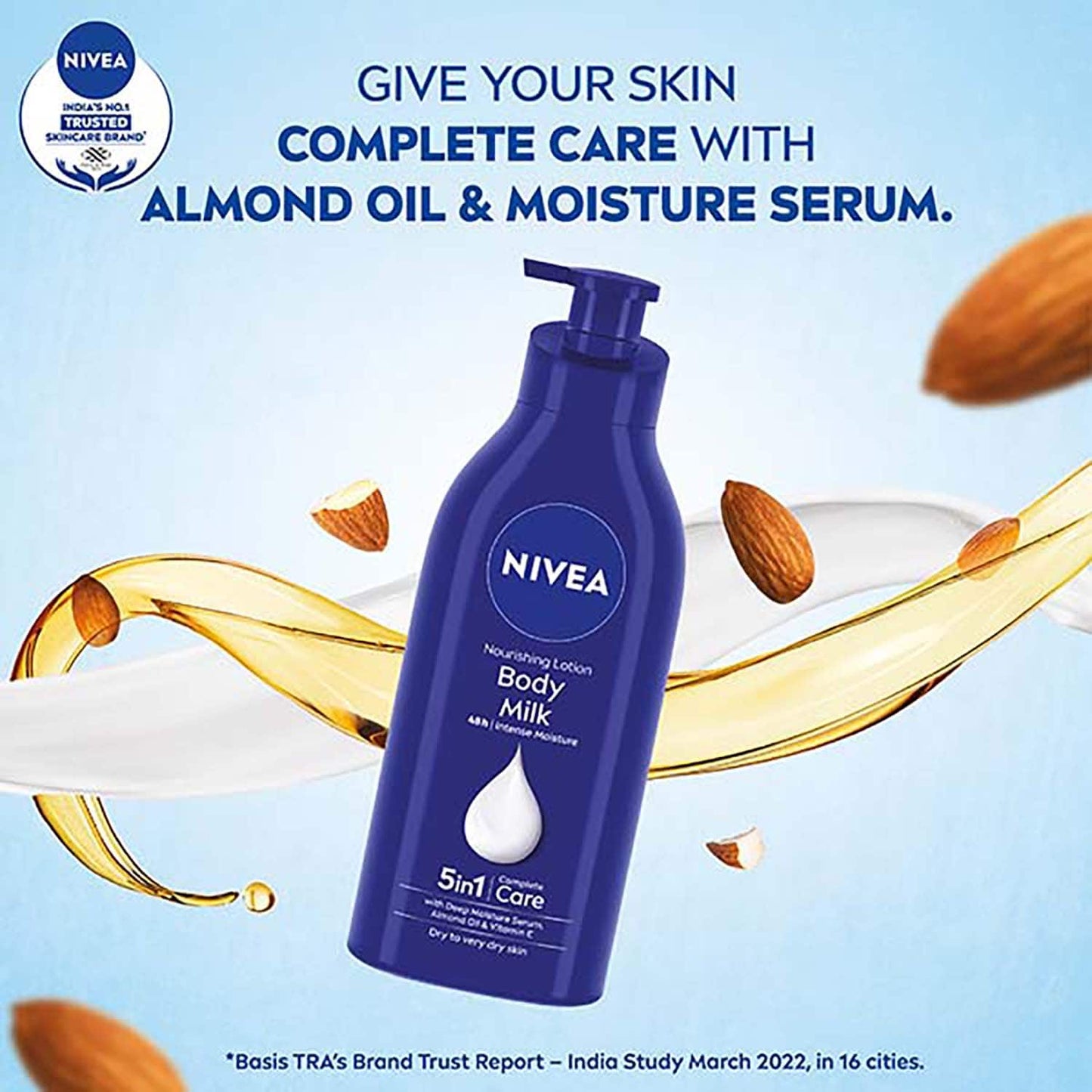 Nivea Body Milk Nourishing Body Lotion (600ml)