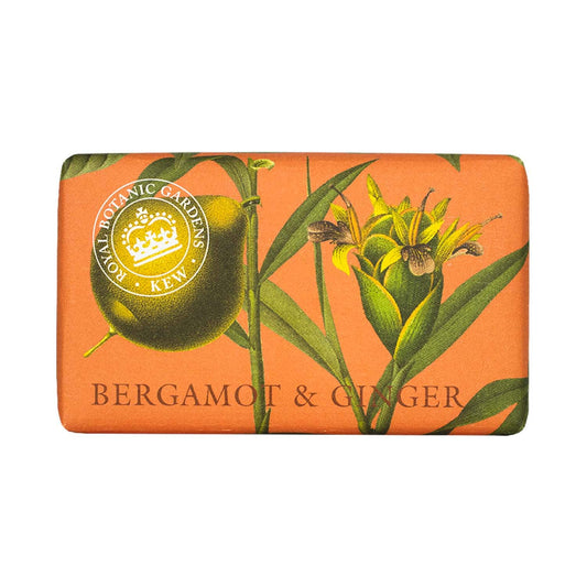 The English Soap Company Royal Botanic Gardens Kew Bergamot & Ginger Soap (240g)