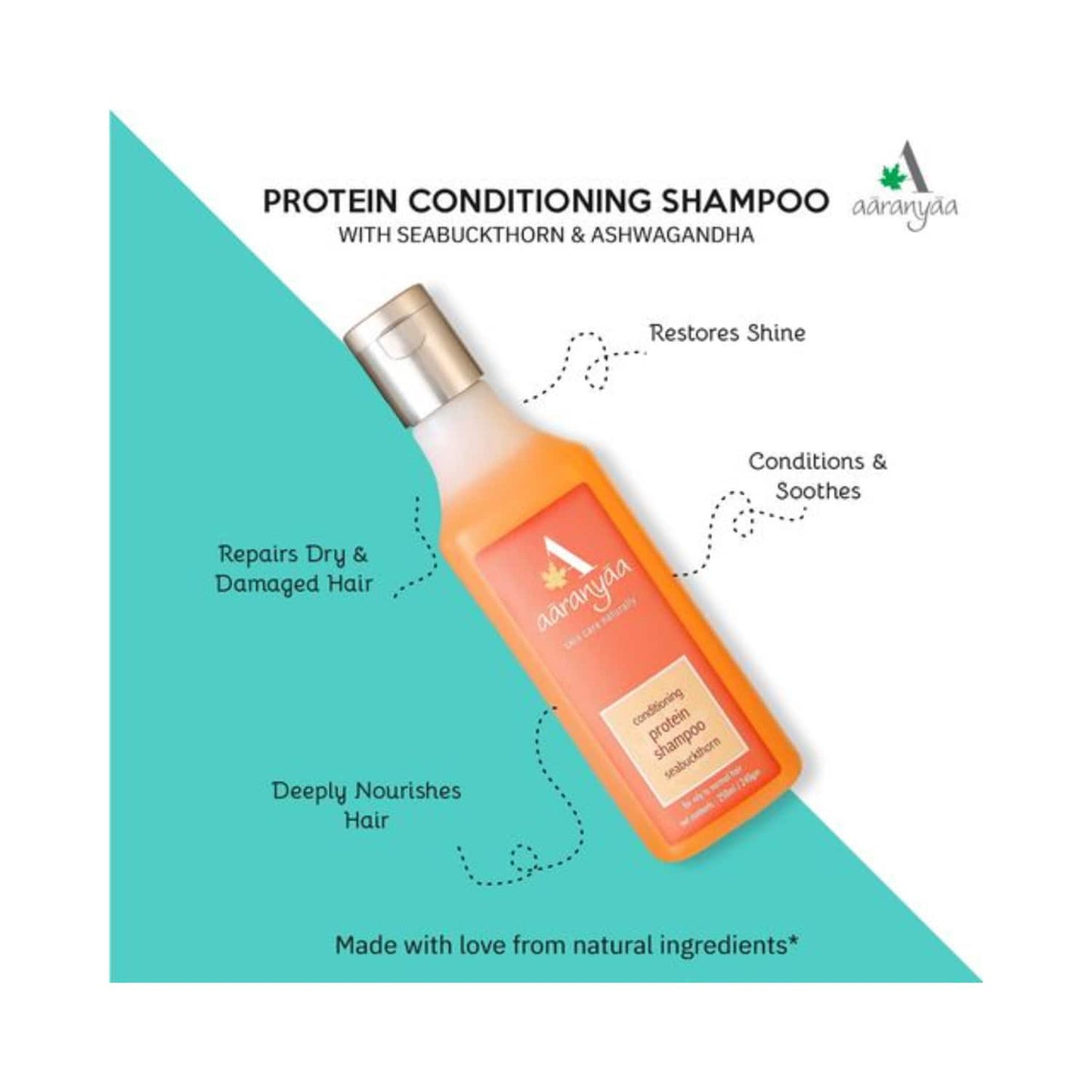 Aaranyaa Conditioning Protein Shampoo Seabuckthorn (250ml)