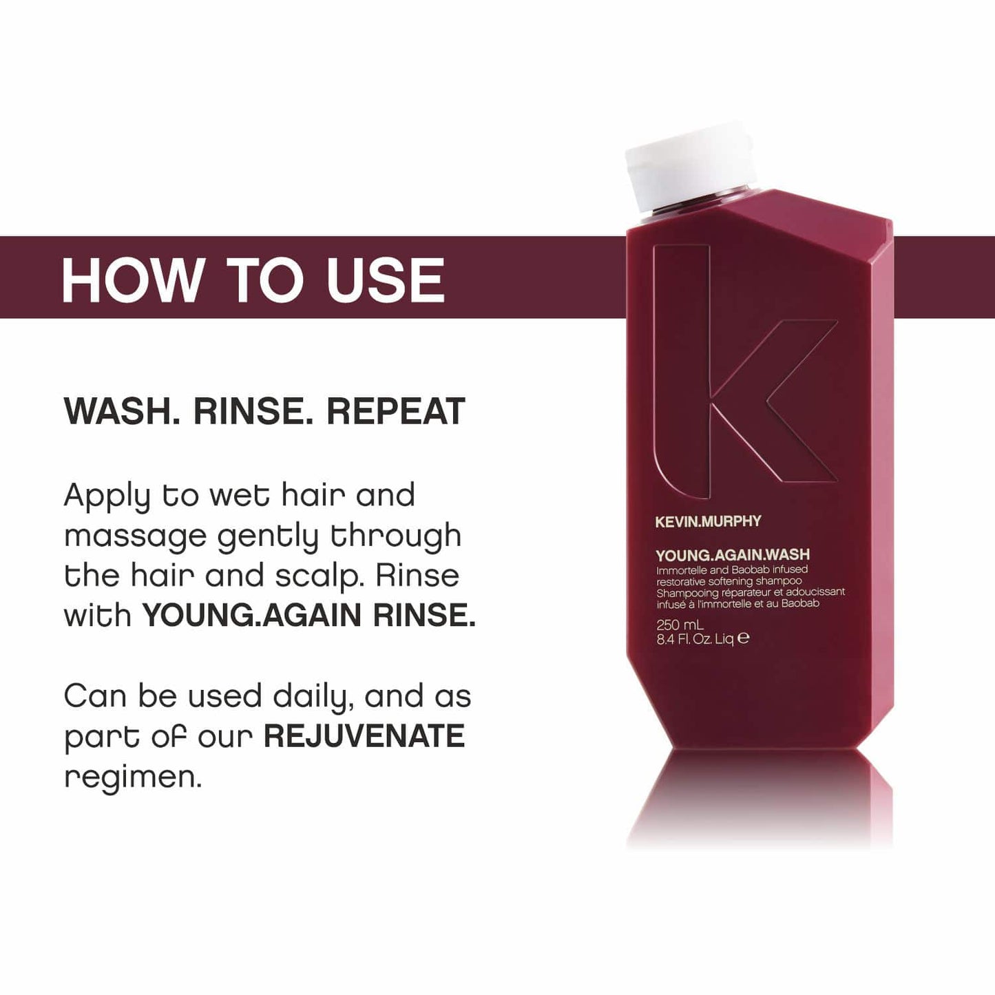 Kevin Murphy Young Again Wash Softening Shampoo (250ml)