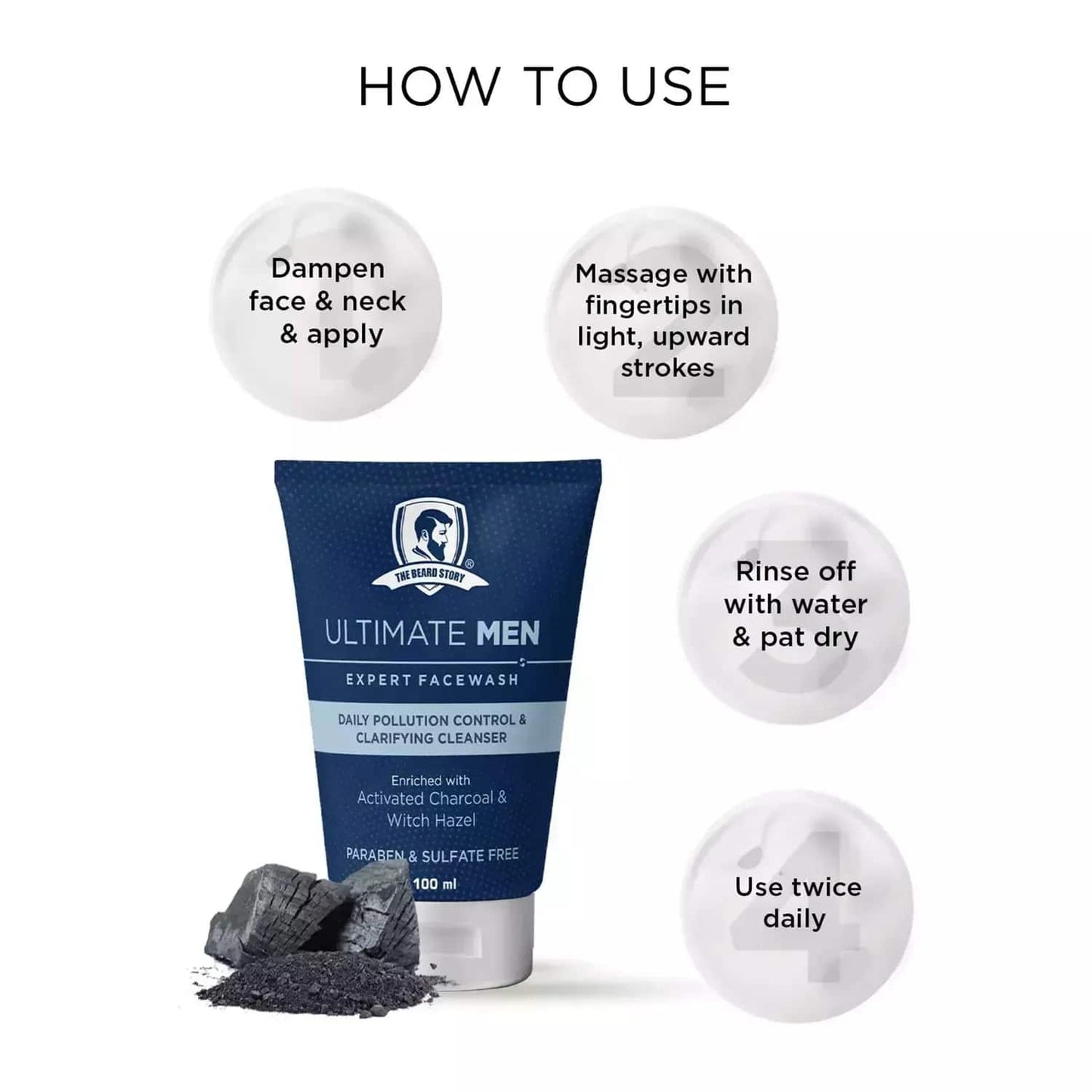 The Beard Story Ultimate Men Expert Face Wash (100gm)