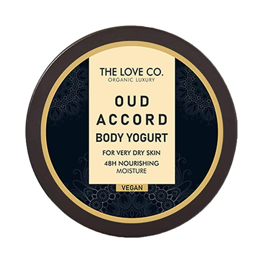 THE LOVE CO. Luxury Oud Accord Body Yogurt Deep Moisturization With Pure Shea Butter (200g)