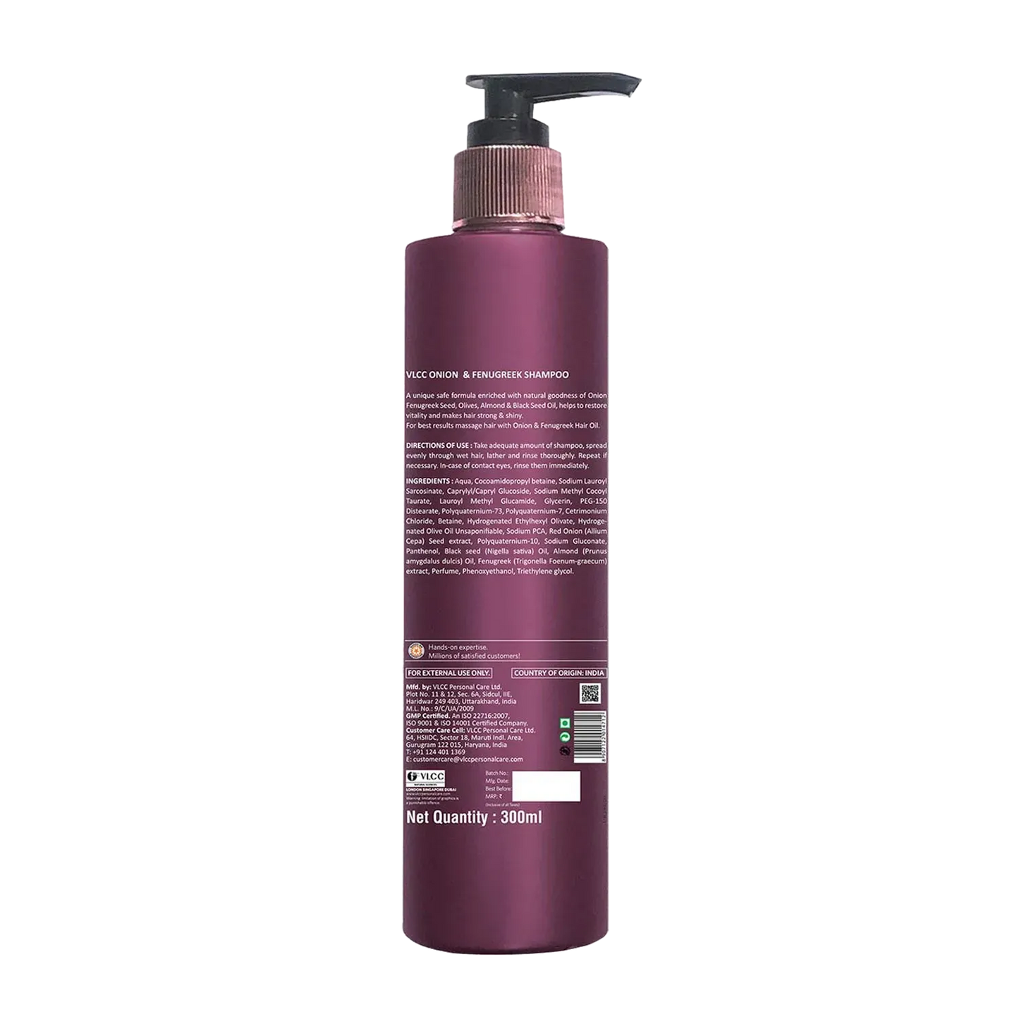 VLCC Onion + Methi Shampoo (300ml)