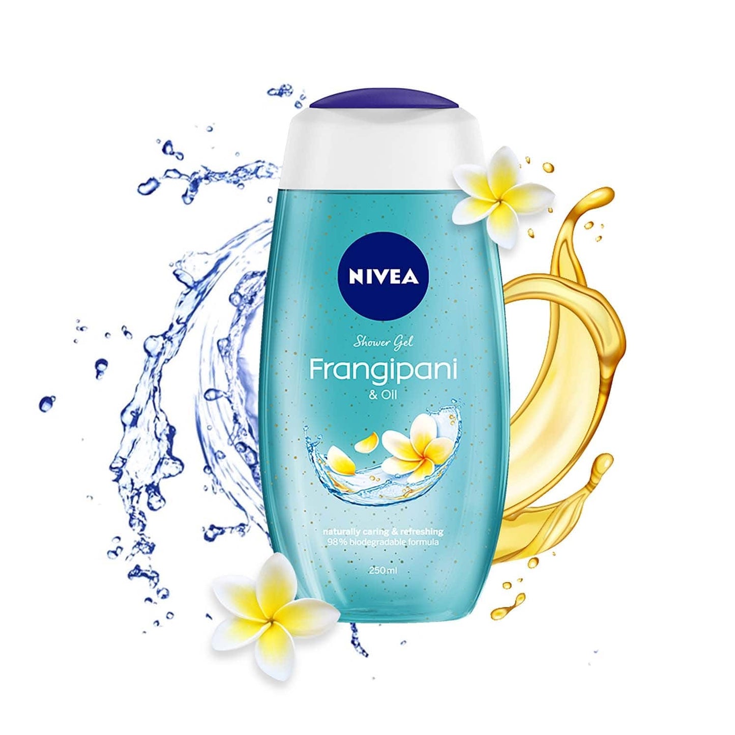 Nivea Frangipani & Oil Body Wash and Water Lily & Oil, Lemon & Oil Body Wash Summer Essential Combo