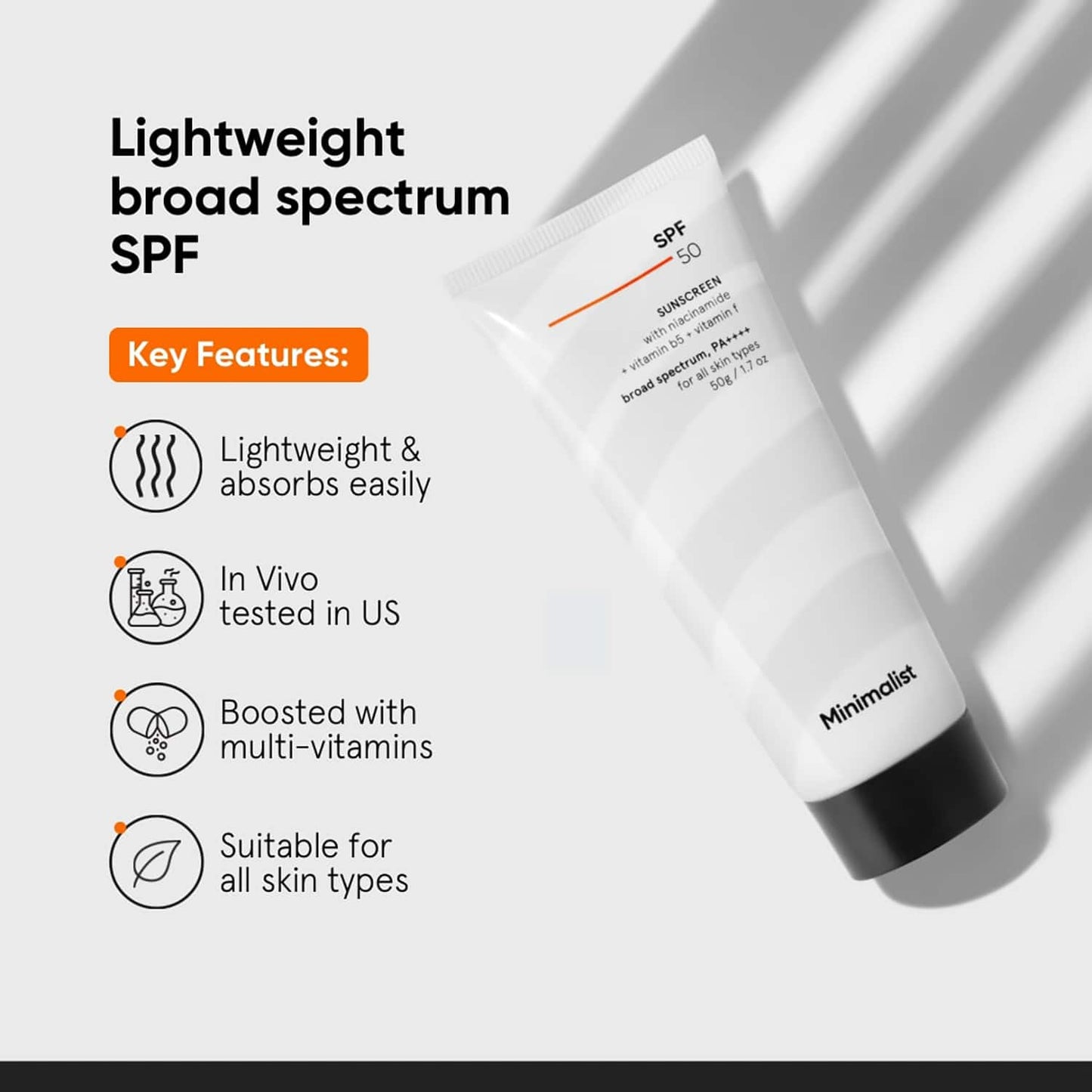 Minimalist Ultimate Duo for Collagen Boost and Skin Protection - Sunscreen +  Face Serum Combo