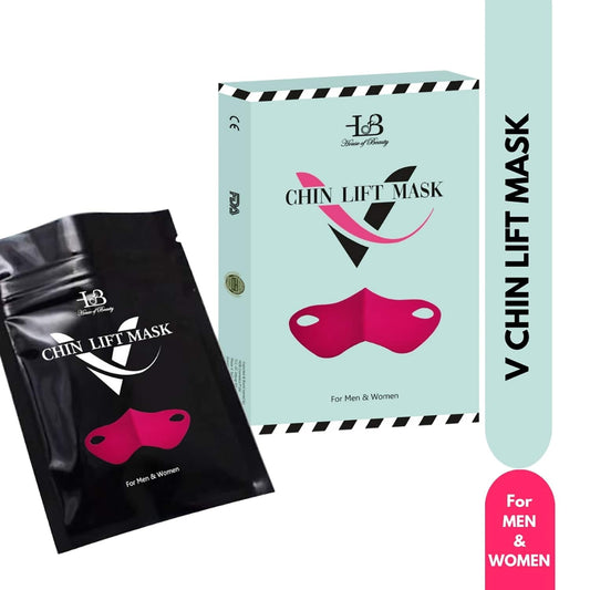 House of Beauty V Chin Uplifting Mask For Jawline, Double Chin Reduction W/T Collagen Gel (1 Pc)