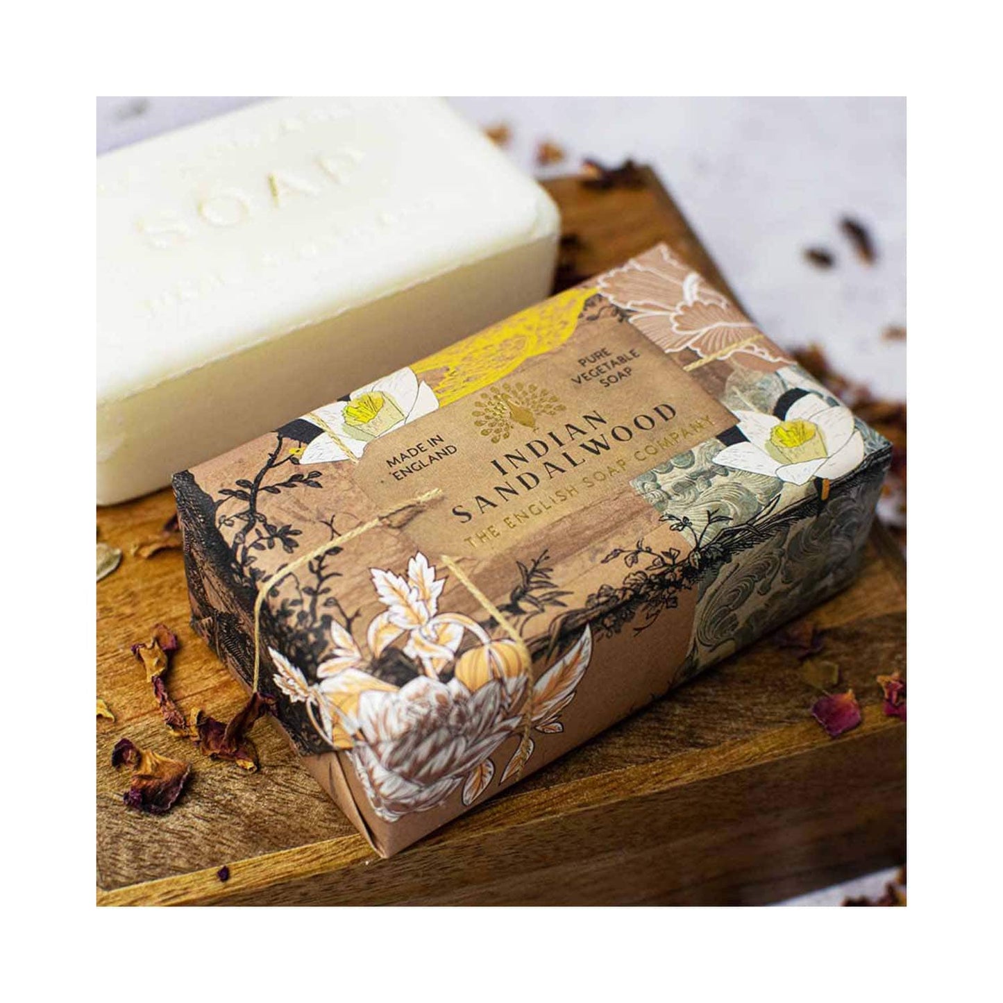 The English Soap Company Anniversary Indian Sandalwood Soap (190g)