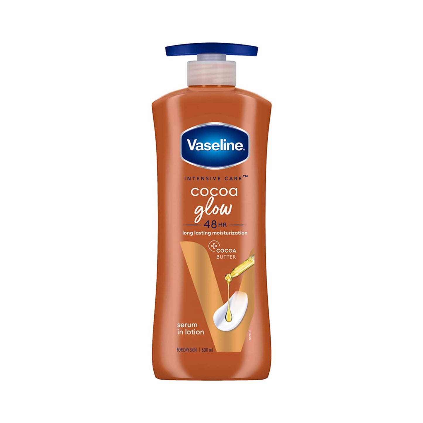 Vaseline Intensive Care Cocoa Glow Body Lotion - (600ml)