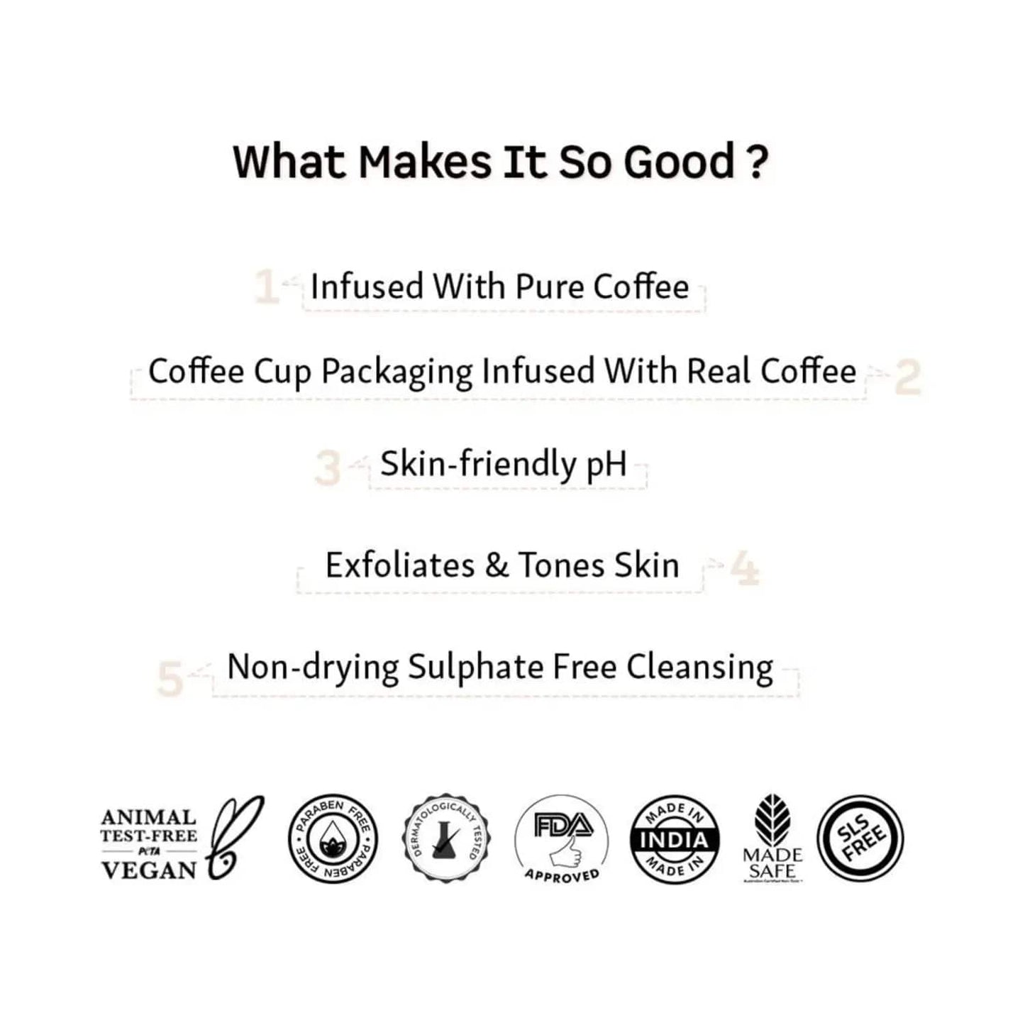 mCaffeine Naked & Raw Coffee Espresso Body Wash - (300ml)