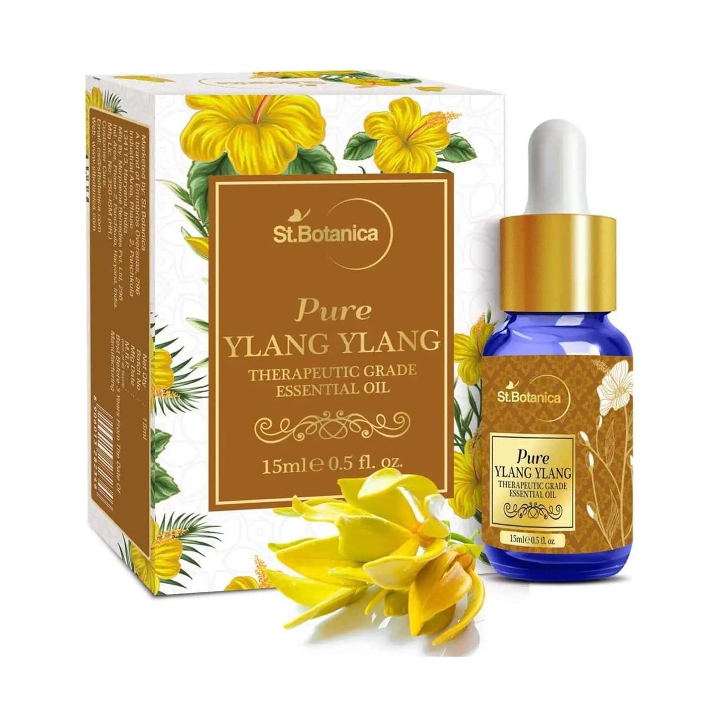 St.Botanica Ylang Ylang Pure Aroma Essential Oil (15ml)