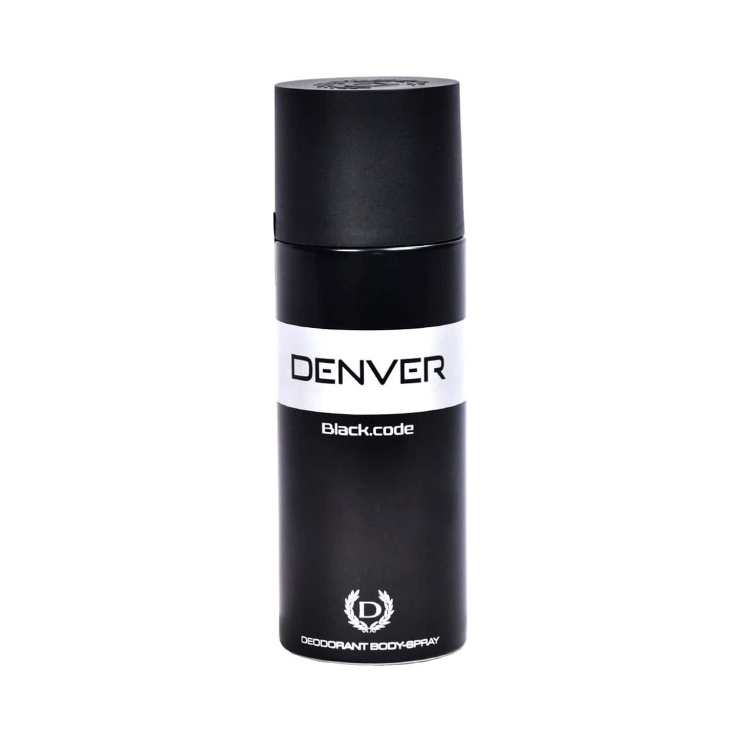 Denver Black Code Talc, Eau De Parfum & Black Code Deodorant Body Spray for Men Combo (200 ml)