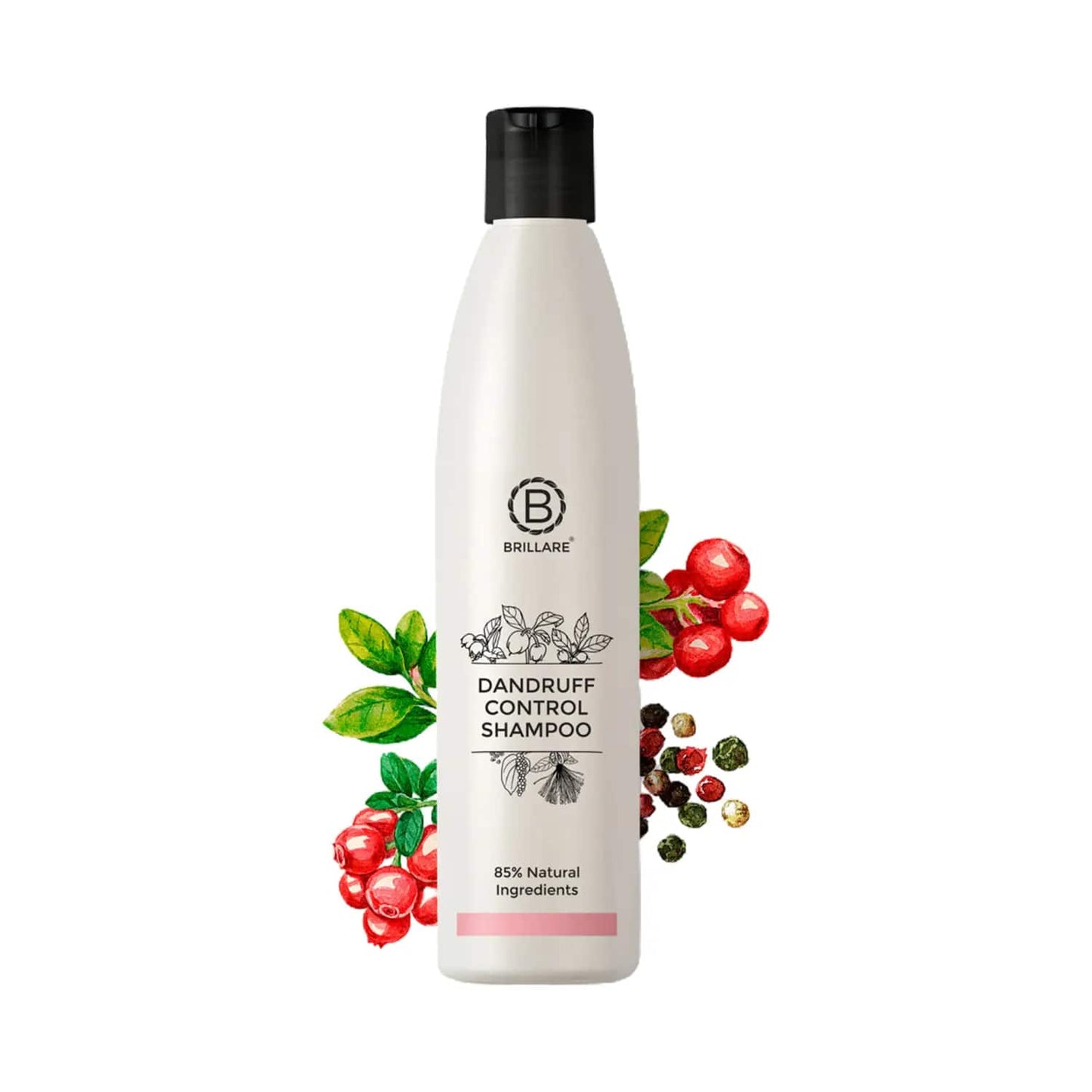 Brillare Dandruff Control Shampoo For Itchy, Flaky Scalp