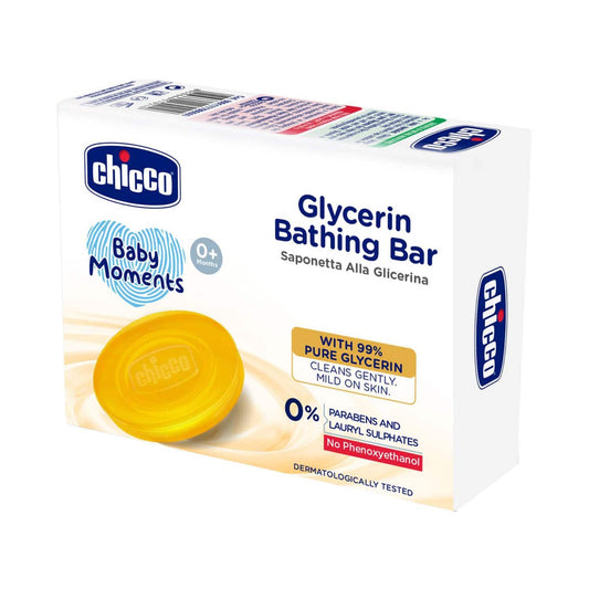 Chicco Baby Moments Glycerin Bathing Bar (75 g)