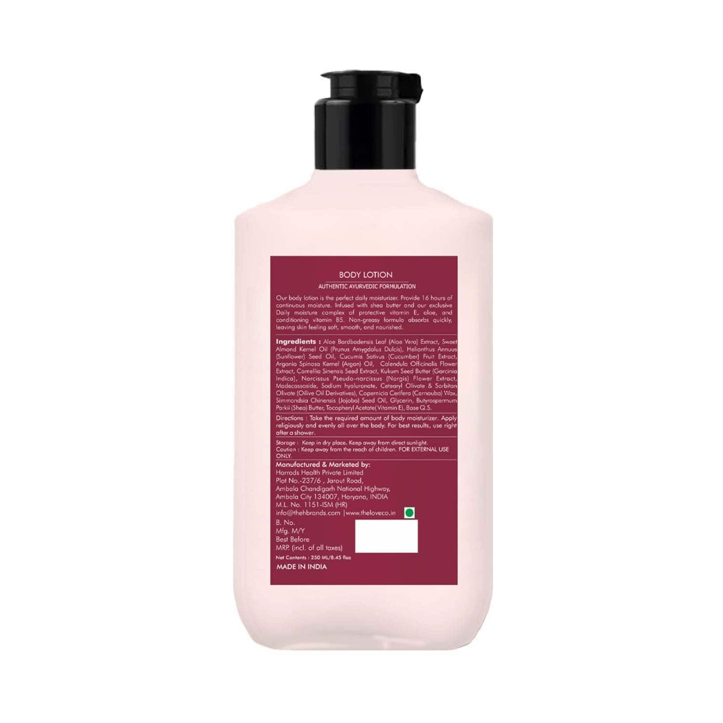 THE LOVE CO. Midnight Summer Daily Moisturizing Body Lotion (295ml)