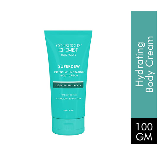 Conscious Chemist Intensive Hydrating Moisturiser Body Cream for Hand, Foot & Body - (150g)