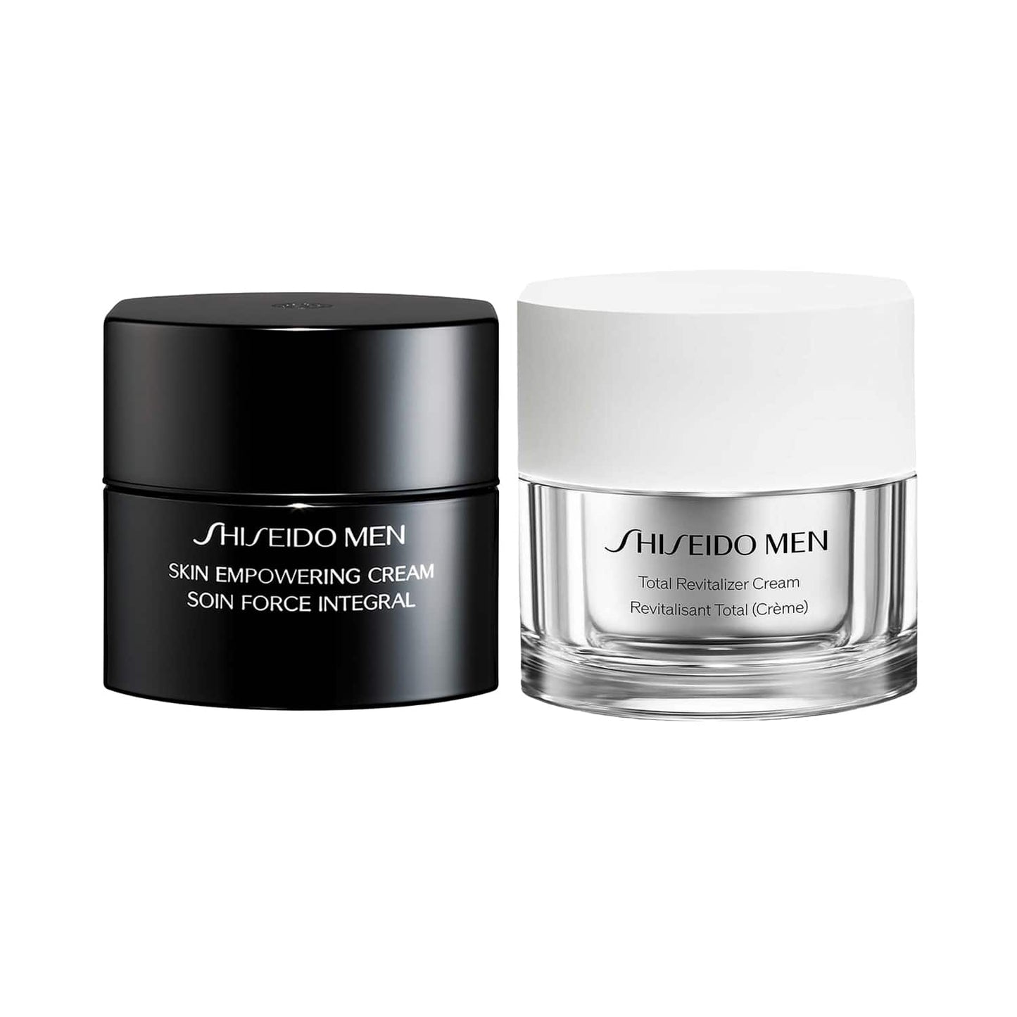 Shiseido Men Skin Empowering Cream (50 ml) & Men Total Revitalizer Cream (50ml) Combo