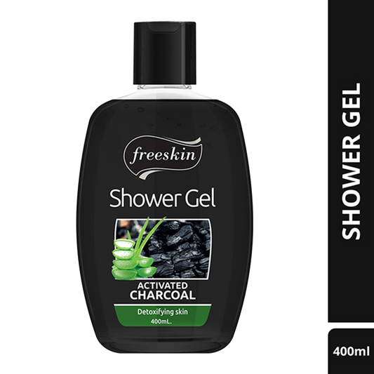 Freeskin Charcoal Activated Shower Gel (400ml)