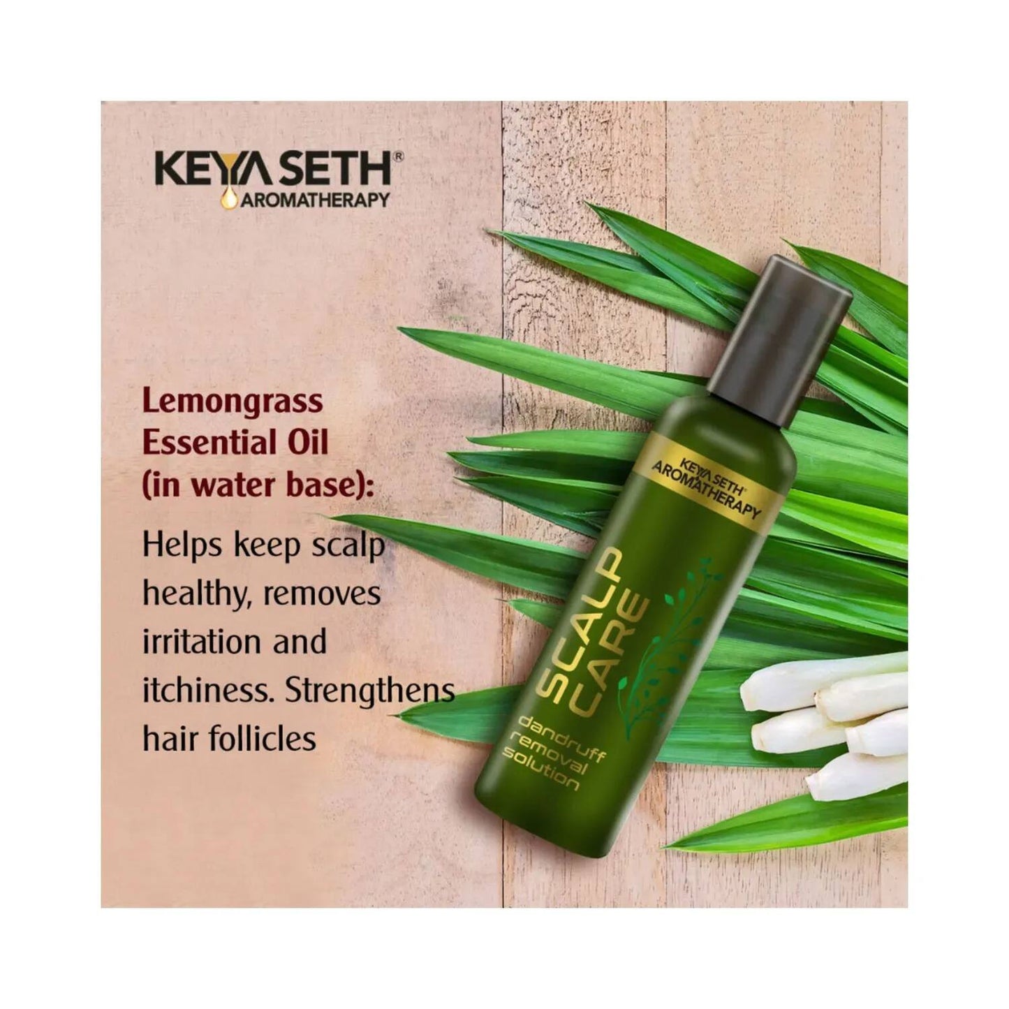 Keya Seth Aromatherapy Scalp Care Dandruff Removal Solution (120ml)