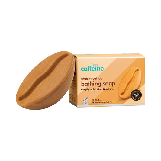 mCaffeine Cream Coffee Bathing Soap - (2Pcs)