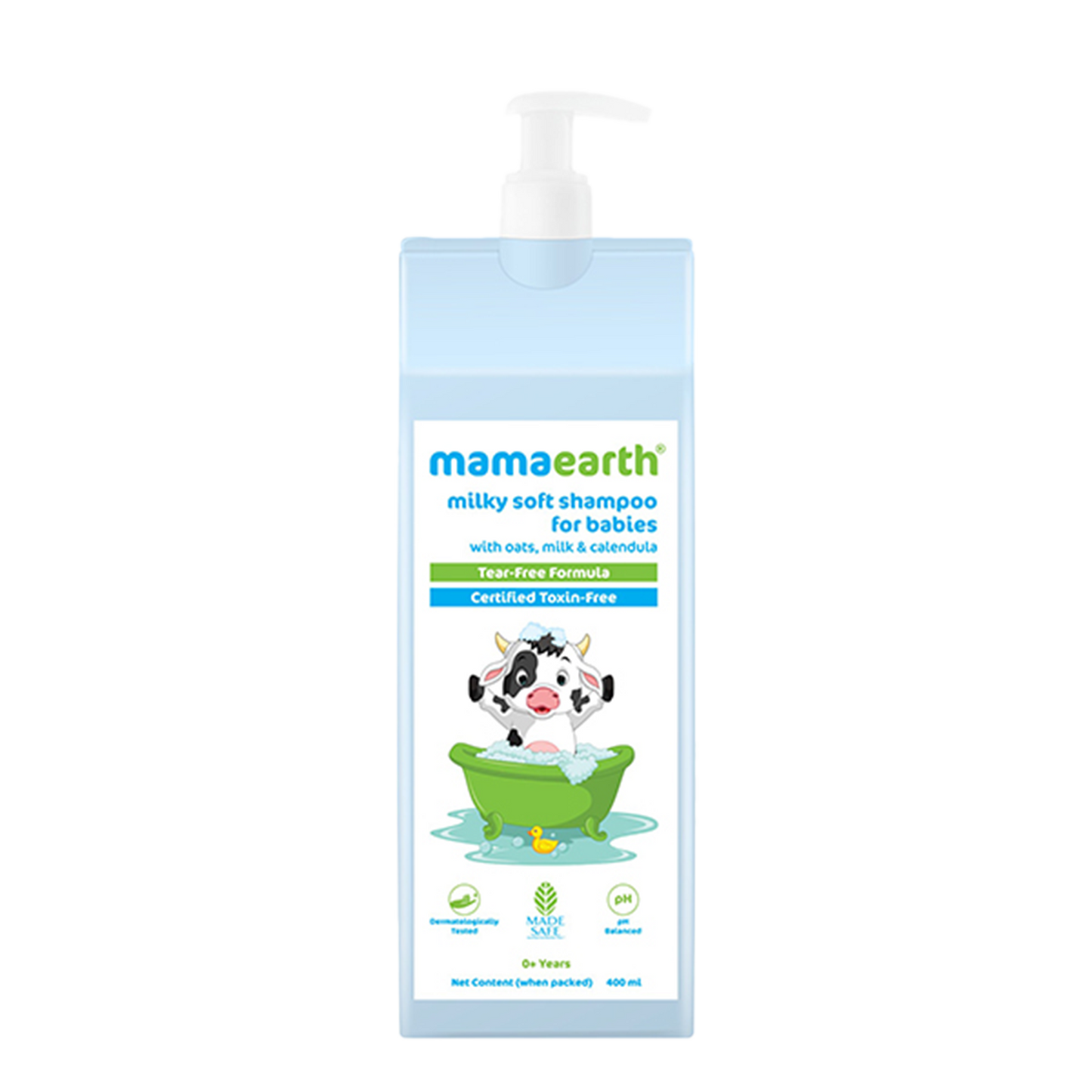 Mamaearth Milky Soft Shampoo For Babies (400ml)