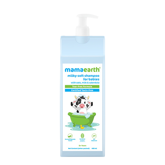 Mamaearth Milky Soft Shampoo For Babies (400ml)