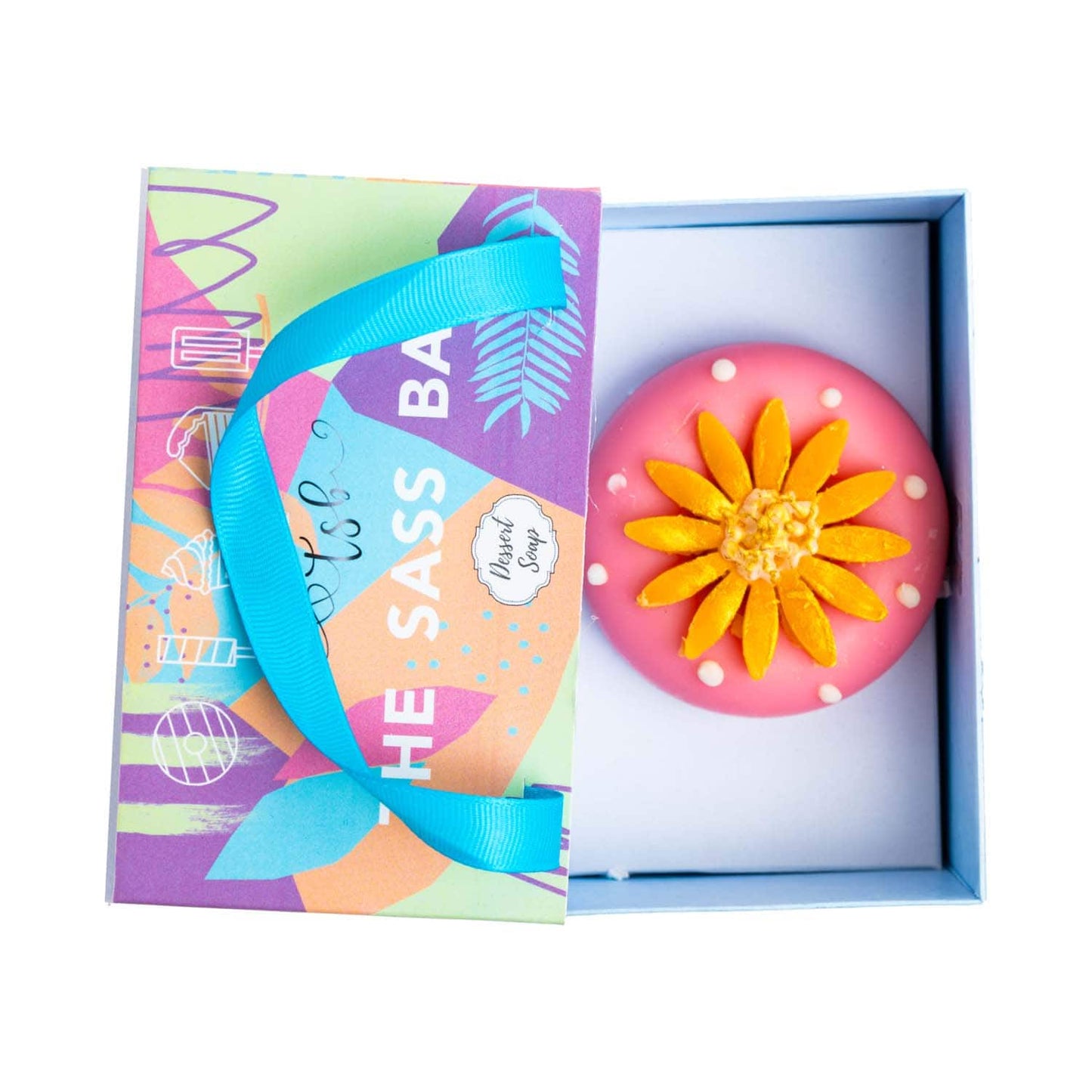 The Sass Bar Summer Daisy Donut Soap (75 g)