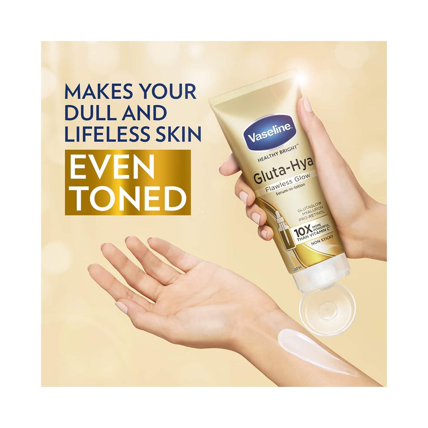 Vaseline Gluta Hya Flawless Glow Serum-In-Lotion (200ml)