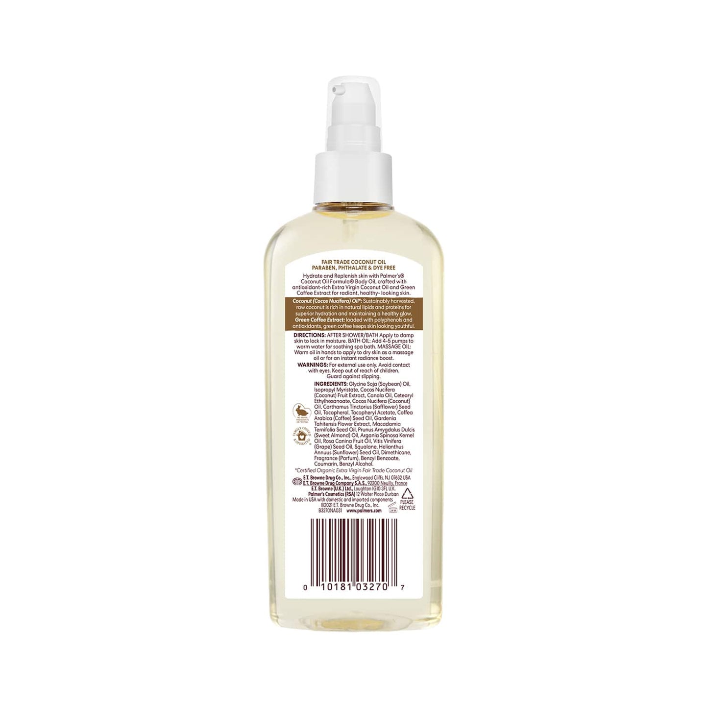 Palmer's Coconut Oil Body Oil (150ml)