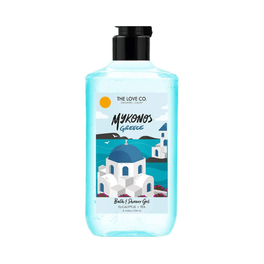 THE LOVE CO. Mykonos Greece Body and Shower Gel (250ml)