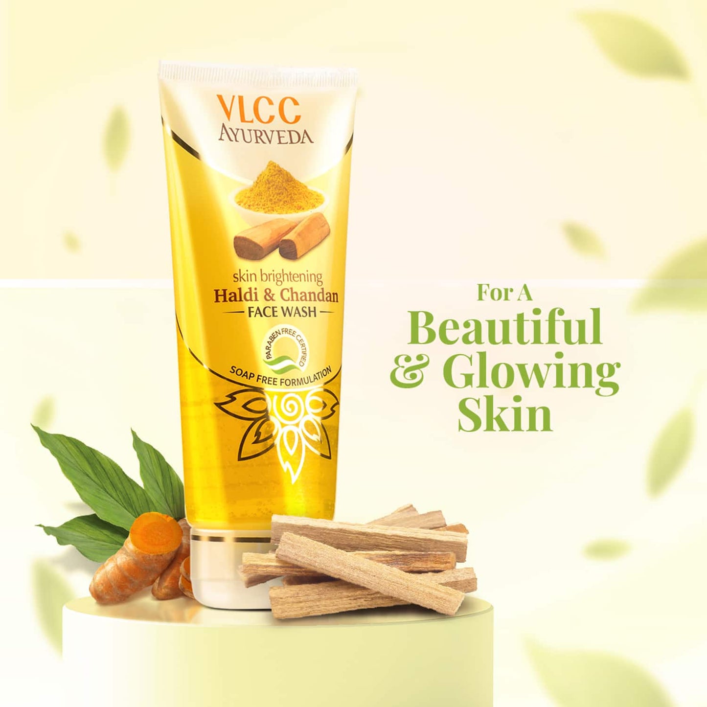 VLCC Skin Brightening Haldi & Chandan Face Wash (100ml)