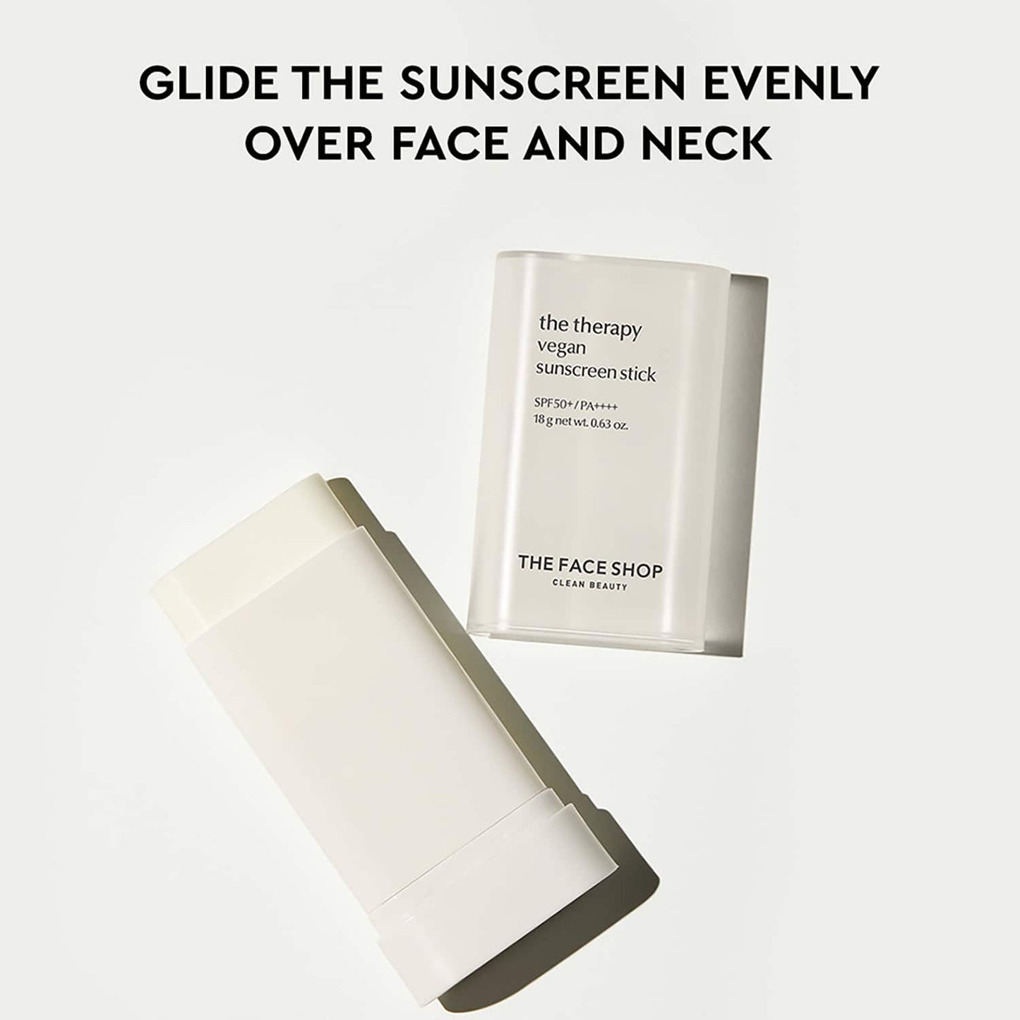 The Face Shop The Therapy Sunscreen Stick SPF50+ PA++++ Water Resistant UVA/B Protection (18 g)