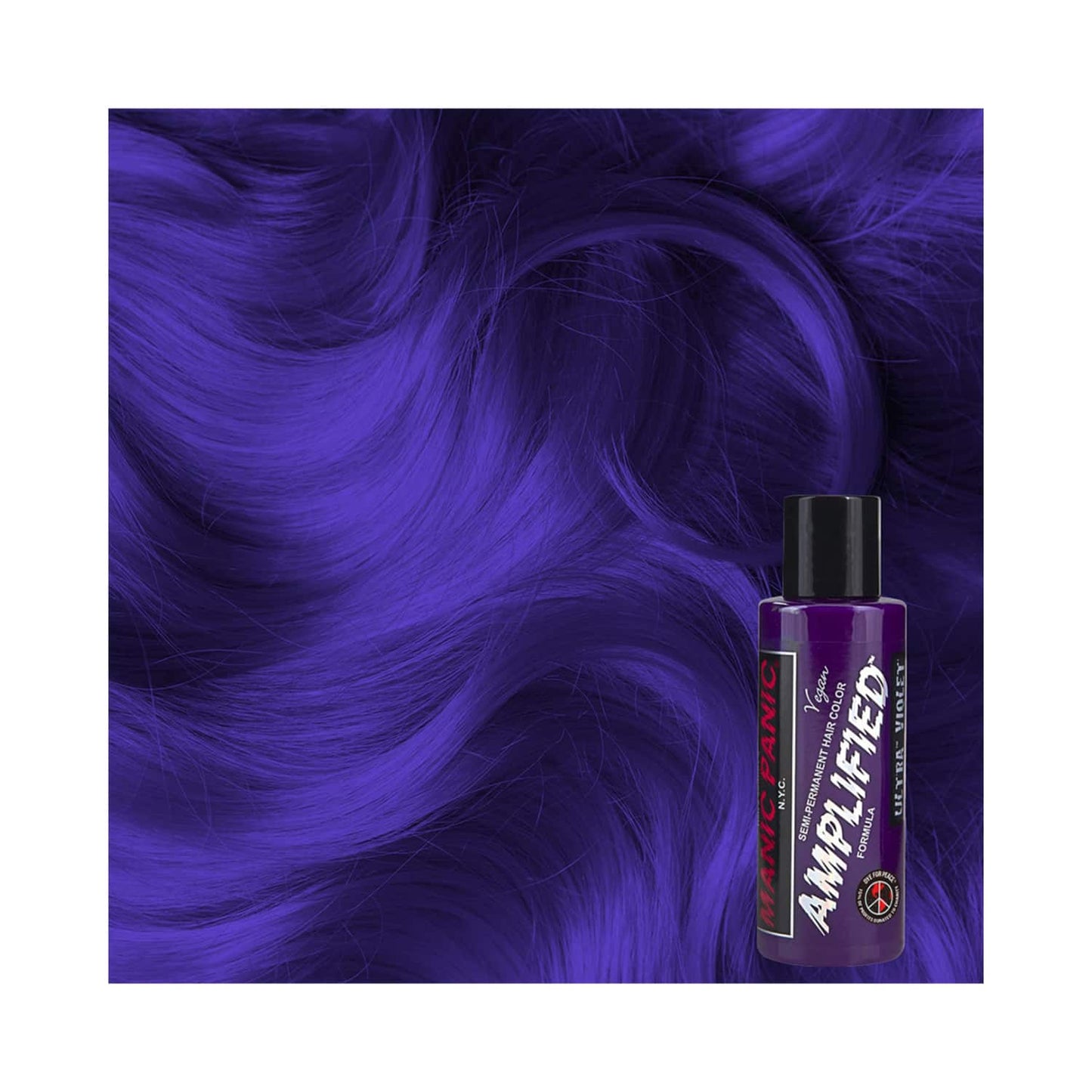 Manic Panic Amplified Semi Permanent Hair Color - Ultra Violet (118ml)