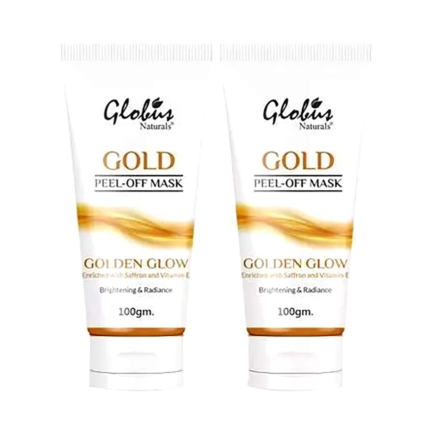 Globus Remedies Gold Peel Off Mask - (2 Pcs)