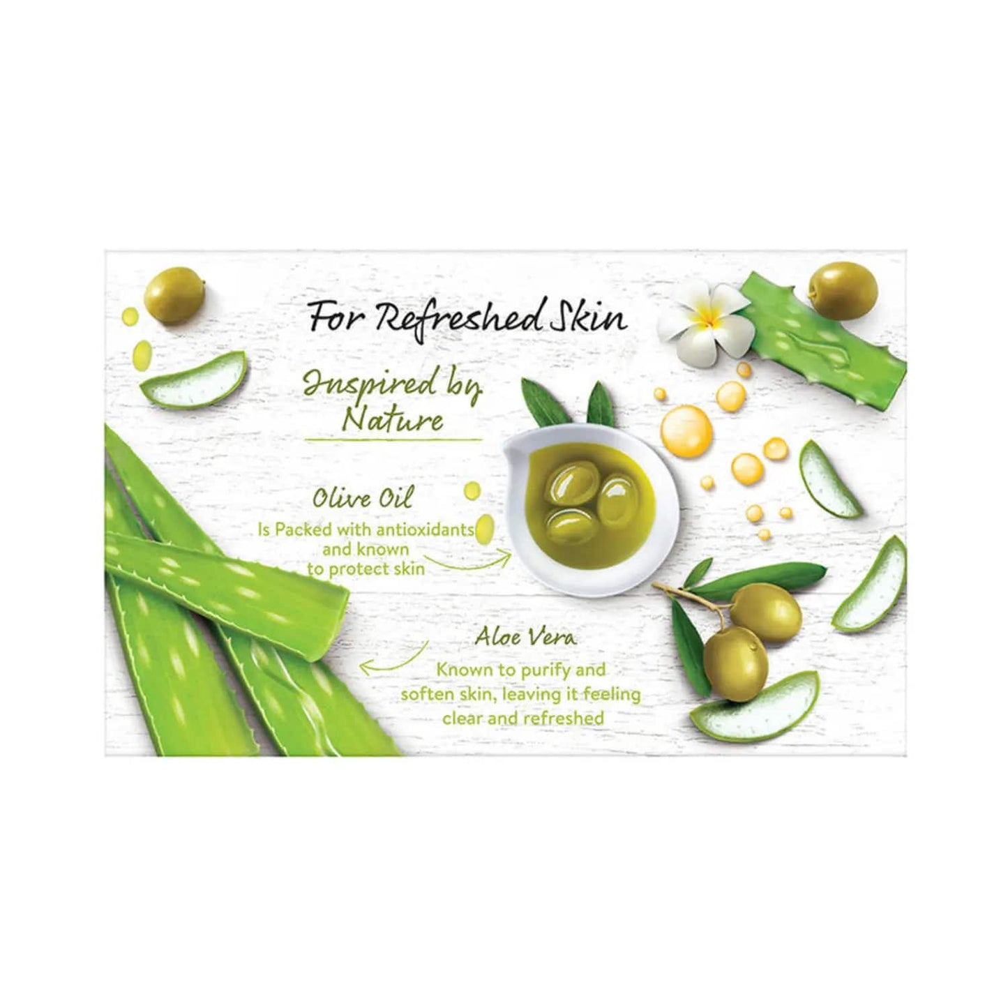 Pears Naturale Aloe Vera Detoxifying Bar Soap (3Pcs)