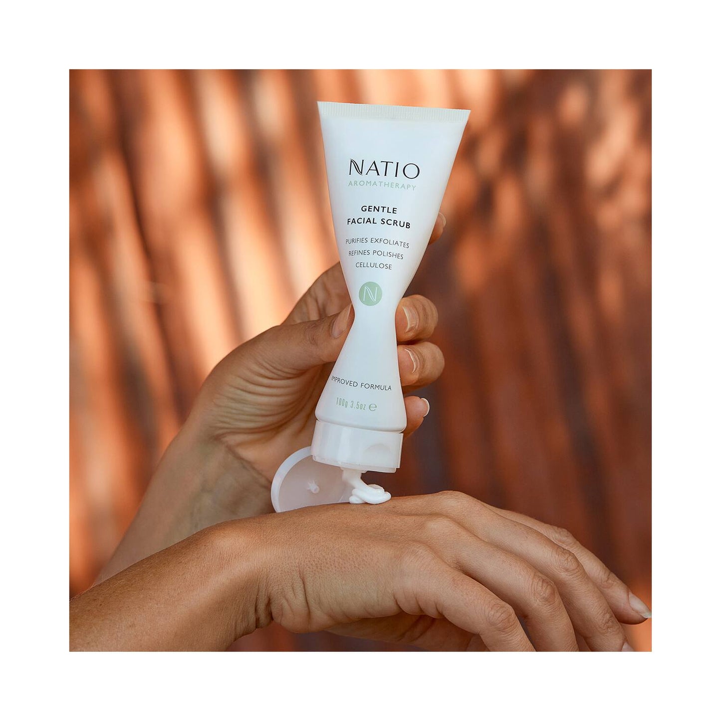 Natio Aromatherapy Gentle Facial Scrub (100g)