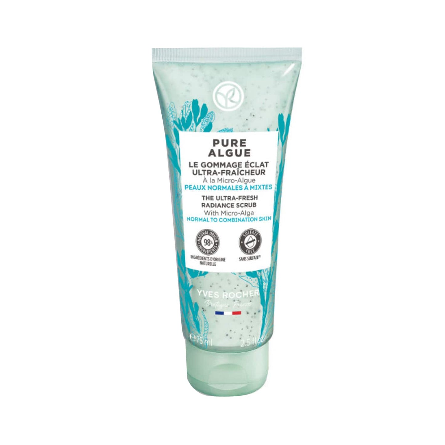 Yves Rocher Pure Algue The Ultra Fresh Radiance Scrub (75ml)