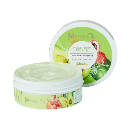 Fabessentials by Fabindia Avocado Lychee Body Butter (200g)