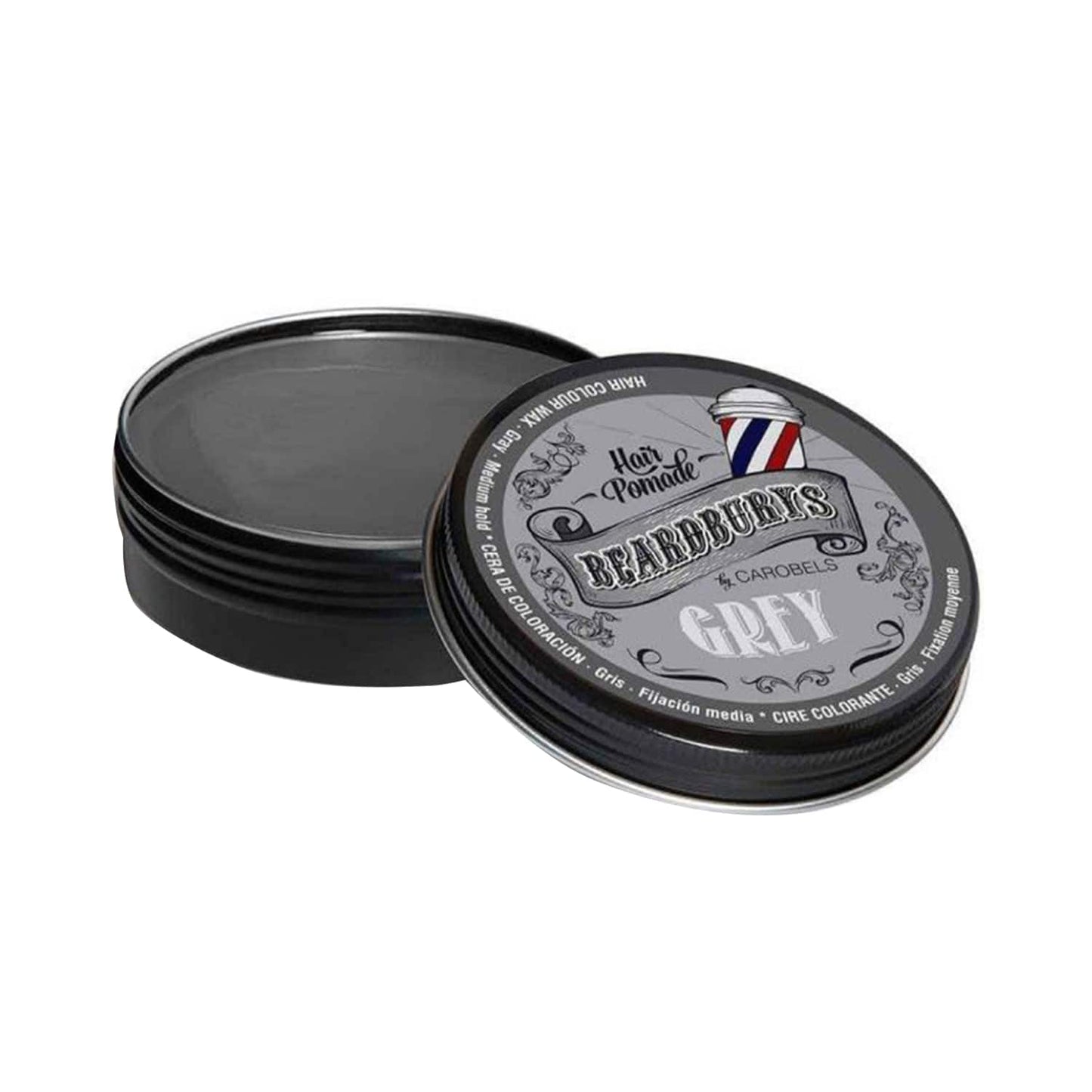 Beardburys Color Hair Wax - Grey (100ml)